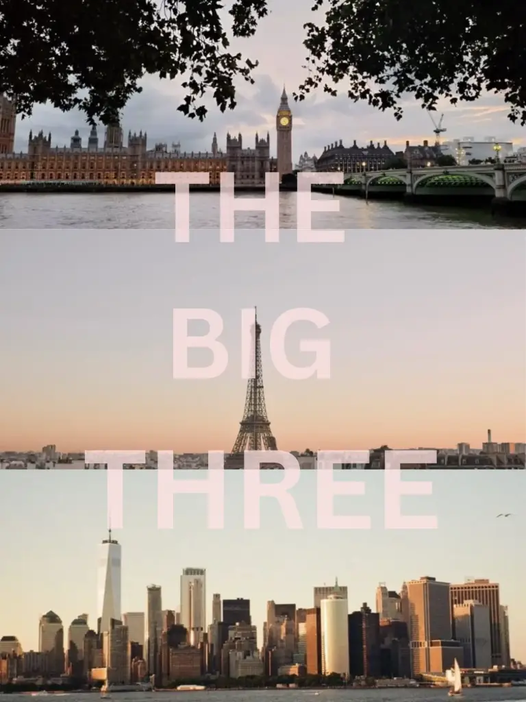The big three poster